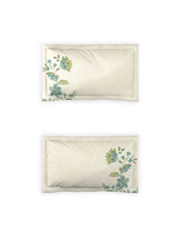 Ddecor King Size Bedsheet Double Ethnic Window Bed Sheet - 2.74 M X 2.74 M