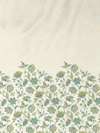 Ddecor King Size Bedsheet Double Ethnic Window Bed Sheet - 2.74 M X 2.74 M