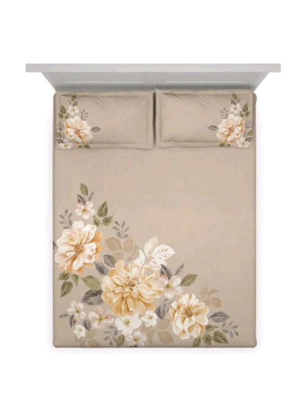 Ddecor King Size Cotton Bedsheets - 2.74 M X 2.74 M