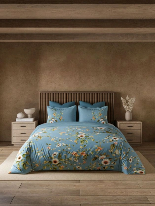 Ddecor King Size Cotton Bedsheets - 2.74 M X 2.74 M