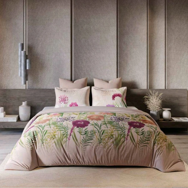 Ddecor King Size Cotton Bedsheets - 2.74 M X 2.74 M