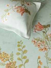 Ddecor King Size Cotton Bedsheets - 2.74 M X 2.74 M