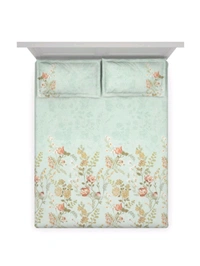 Ddecor King Size Cotton Bedsheets - 2.74 M X 2.74 M