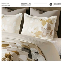 Ddecor King Size Cotton Bedsheets - 2.74 M X 2.74 M