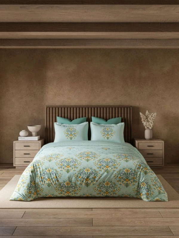 Ddecor King Size Cotton Bedsheets - 2.74 M X 2.74 M