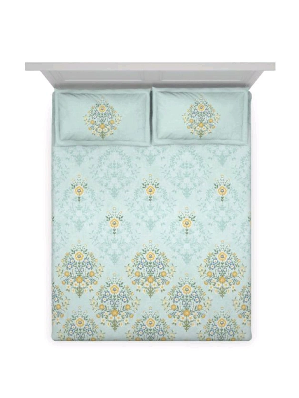 Ddecor King Size Cotton Bedsheets - 2.74 M X 2.74 M