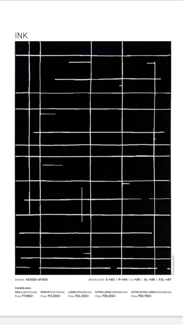 Ddecor Rugs size 80 cm X 150 cm - 80 CM X 150 CM