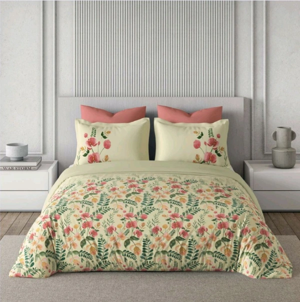 Ddecor King Size Cotton Bedsheets - 2.74 M X 2.74 M