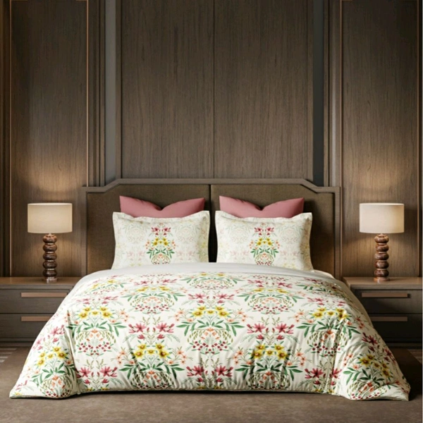 Ddecor King Size Cotton Bedsheets - 2.74 M X 2.74 M