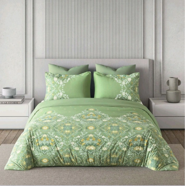 Ddecor King Size Cotton Bedsheets - 2.74 M X 2.74 M