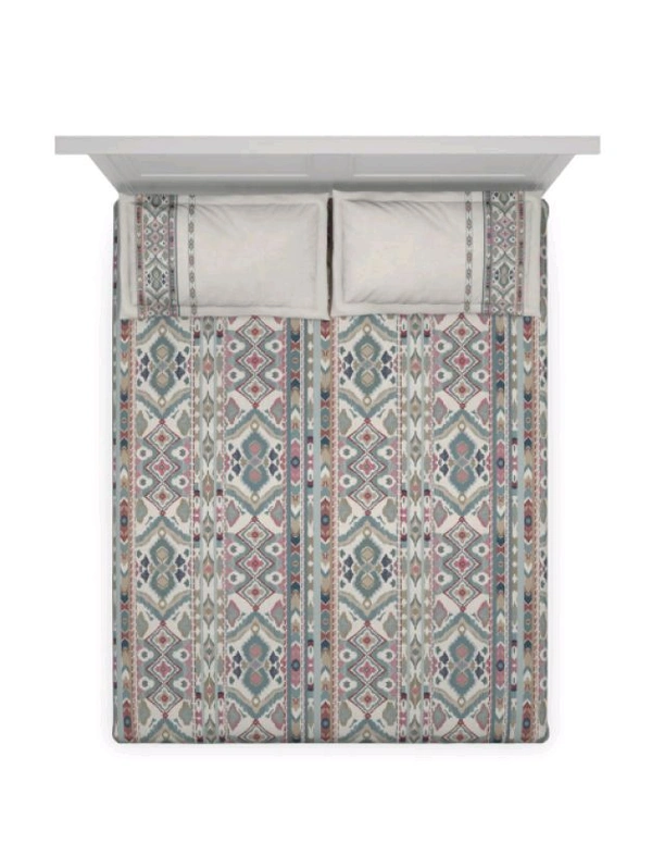 Ddecor King Size Cotton Bedsheets - 2.74 M X 2.74 M