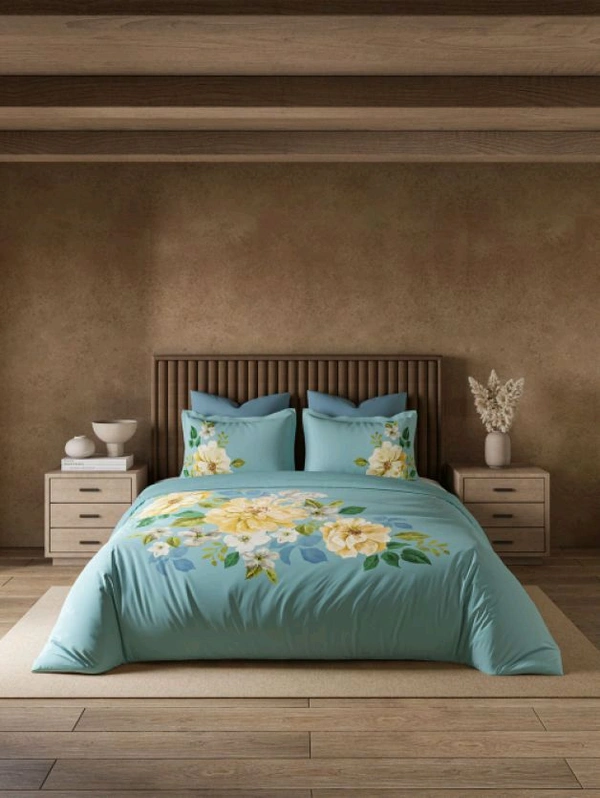 Ddecor King Size Cotton Bedsheets - 2.74 M X 2.74 M