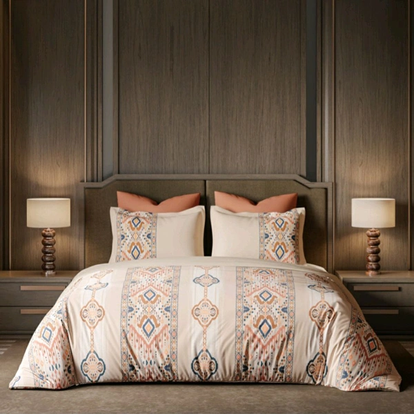 Ddecor King Size Cotton Bedsheets - 2.74 M X 2.74 M