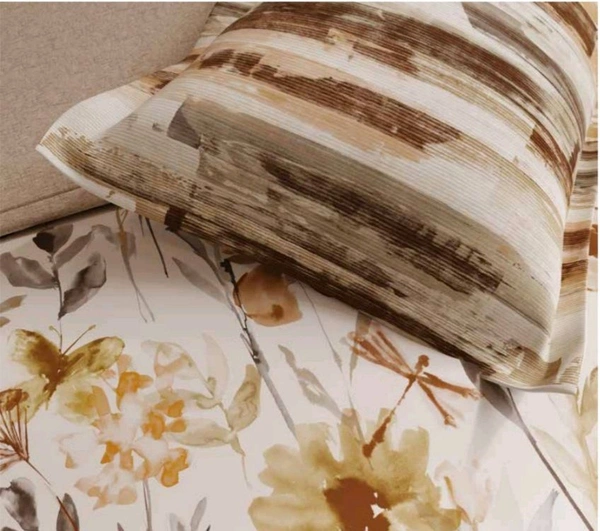 Ddecor Primary Double Bed Cotton Bed sheets Primary Bed Sheet - 2.24 M X 2.74 M