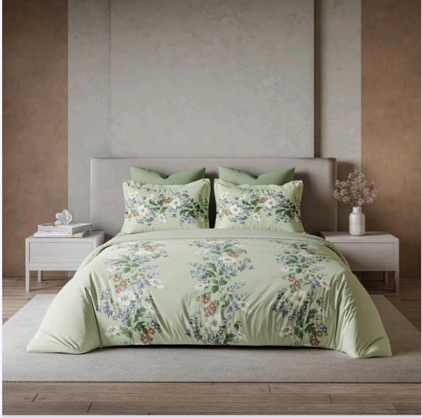 Ddecor Double Bed Cotton Bedsheets - 2.24 M X 2.74 M