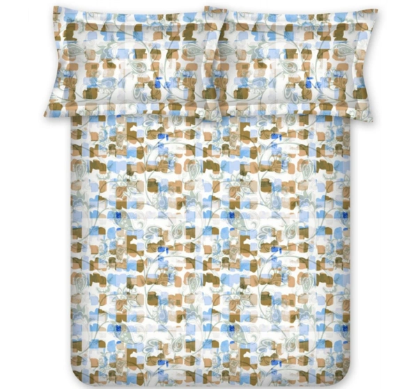 Bombay Dyeing King size Cotton Bedsheets - 2.74 M X 2.74 M