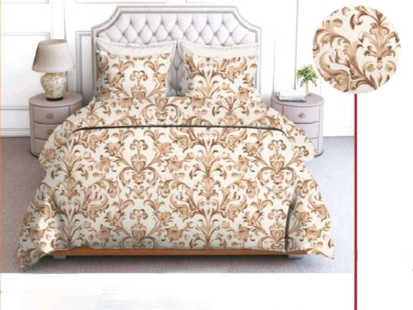 Bedsheet King Size Double Bed Sheet With 2 Pillow Covers