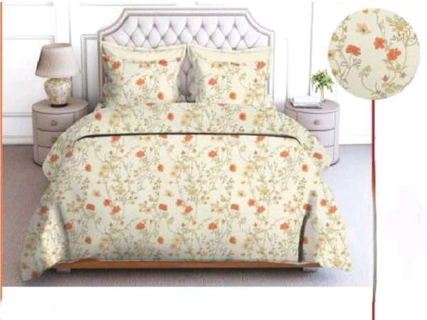 Bedsheet King Size Double Bed Sheet With 2 Pillow Covers