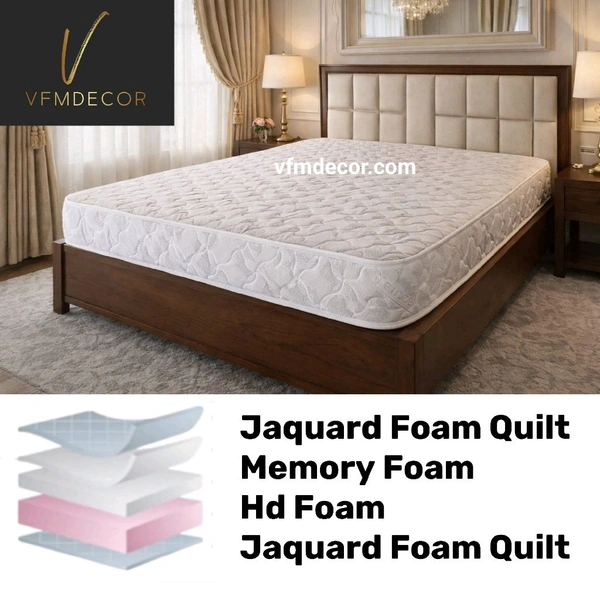 Memory Foam Mattress 6 Inch Orthopedic Foam Mattress - 75 X 72, 6 Inch Thickness