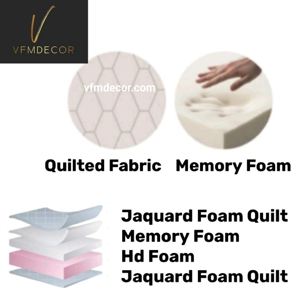 Memory Foam Mattress 6 Inch Orthopedic Foam Mattress - 75 X 72, 6 Inch Thickness