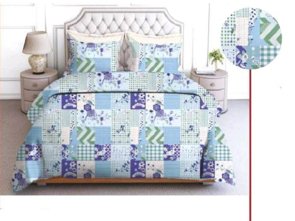 Pure Cotton King Size Double Bedsheet