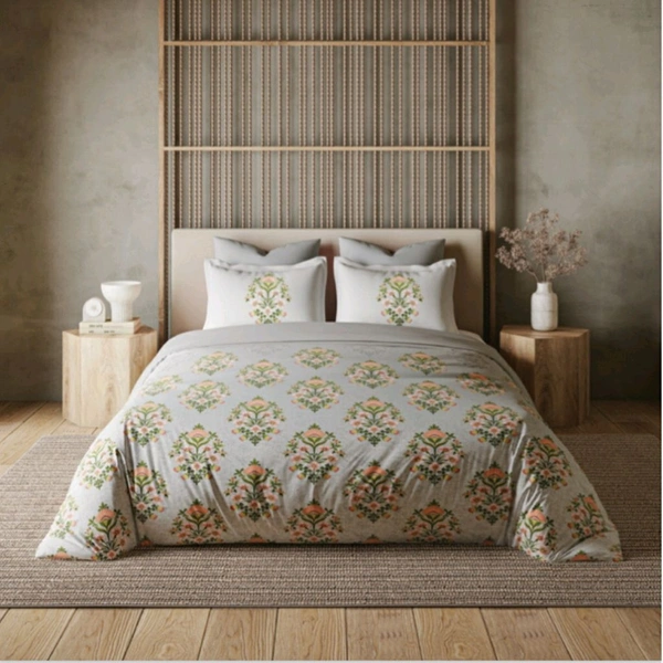 Pure Cotton King Size Double Bedsheet 3.00 Meter X 3 Meter