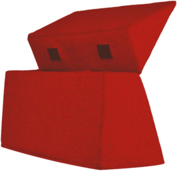 Kurlon Compact Wedge Pillow - RED