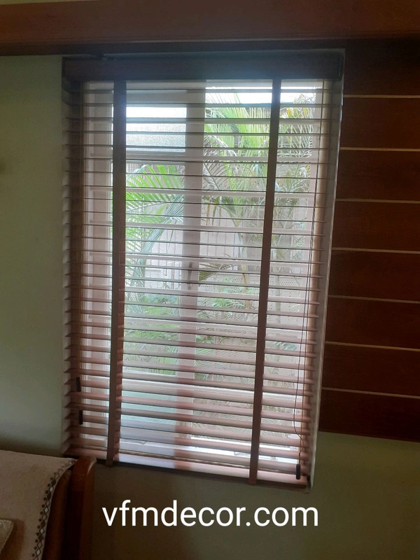 Wooden Blinds Roller Curtains in Ahmedabad India at Best Price