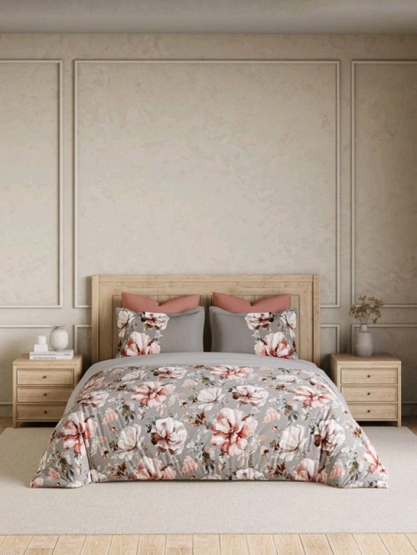 Ddecor Super King Size Bedsheet 10 Feet X 10 Feet With 2 Pillow Covers Cotton Bed Sheet - 3.00 M X 3.00 M