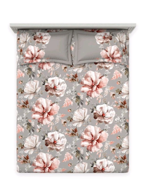 Ddecor Super King Size Bedsheet 10 Feet X 10 Feet With 2 Pillow Covers Cotton Bed Sheet - 3.00 M X 3.00 M