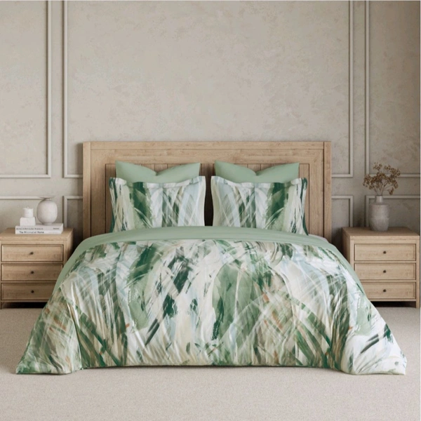 Ddecor Super King Size Bedsheet 120 Inch X 120 Inch With 2 Pillow Covers Cotton Bed Sheet - 3.00 M X 3.00 M