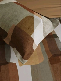 Ddecor Super King Size Bedsheet 3 Meter X 3 Meter With 2 Pillow Covers Cotton Bed Sheet - 3.00 M X 3.00 M