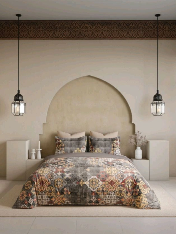 Ddecor King Size Double Bedsheets Cotton 108 Inch X 108 Inch With 2 Pillow Cover In Ahmedabad India Shop Online - 2.74 M X 2.74 M