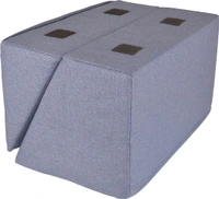 Kurlon Compact Wedge Pillow - BLUE