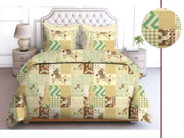 Pure Cotton King Size Bed Sheet Double Bedsheet 108 Inch X 108 Inch - 2.74 M X 2.74 M