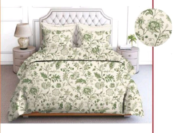 Pure Cotton King Size Bed Sheet Double Bedsheet 108 Inch X 108 Inch 