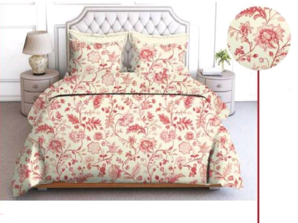 Pure Cotton King Size Bed Sheet Double Bedsheet 9 Feet X 9 Feet