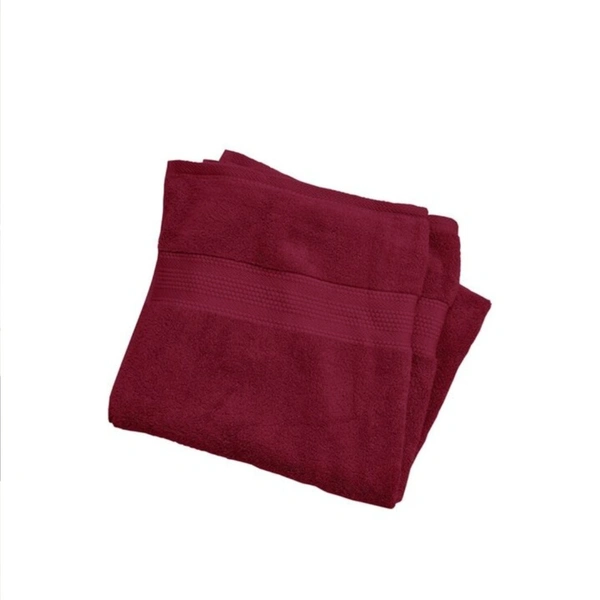 Bombay Dyeing Cotton Hand Towel Super Ultrx 650 Gsm 2 Pc Napkins Set - Maroon
