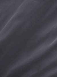 King size BedSheet Plain 400 Tc Cotton Double Bed sheet Dark Grey - 2.74 M X 2.74 M, Dark Grey