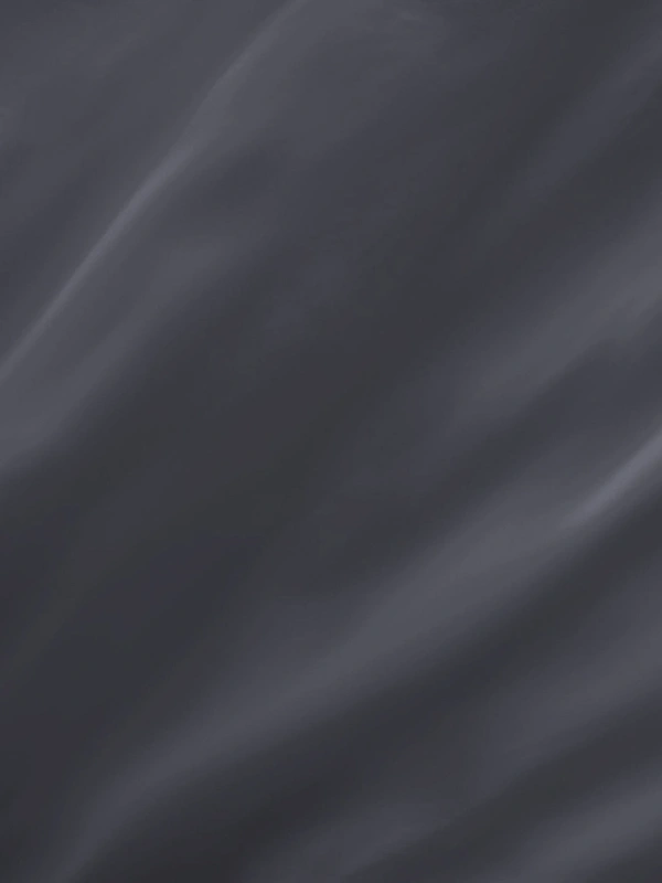 King size BedSheet Plain 400 Tc Cotton Double Bed sheet Dark Grey - 2.74 M X 2.74 M, Dark Grey