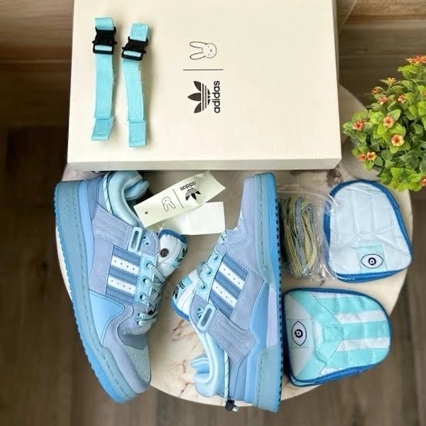 Adidas Bad Bunny - 10, Turquoise Blue