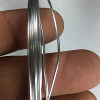 1MM Flexible Craft Wire for Jewellery Making or DIY Art & Craft (5Mtr, Silver) - Silver