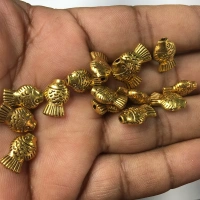 Jewellery Making Metal Charms – Findings (Gold Fish) - 5 Pieces