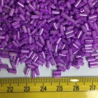 Tube Bead or Cutdana 4mm Opaque (Marble Texture) - 50 grams, 4MM