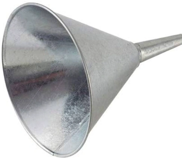 Funnel GI - Galvanised Material - Stright - Medium