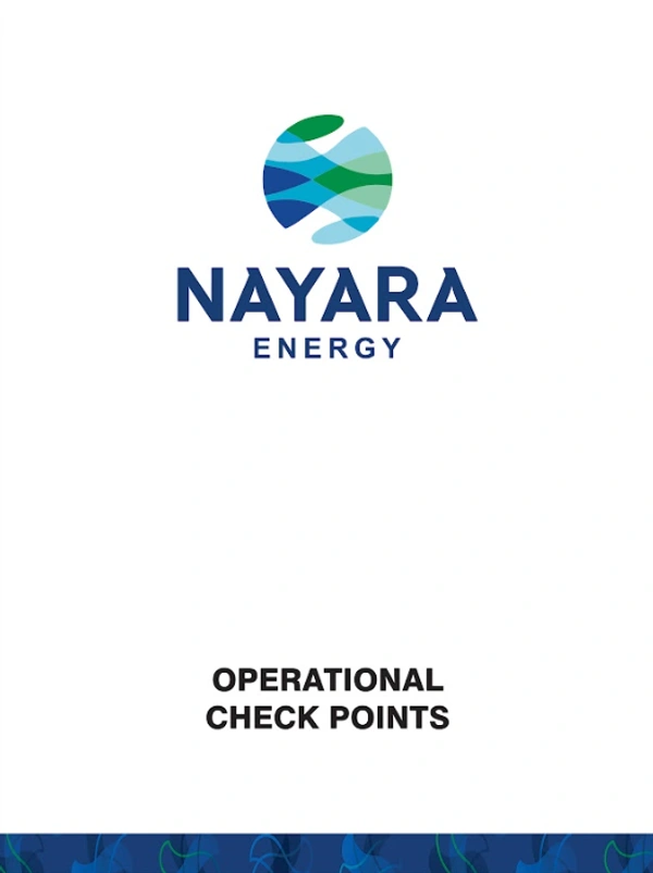 Nayara Operational Check Point Book