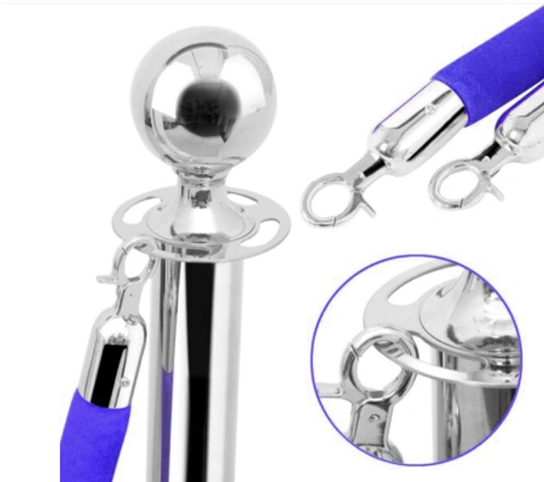 Nayara Q Manager with Blue Velvet Rope - 1 Set