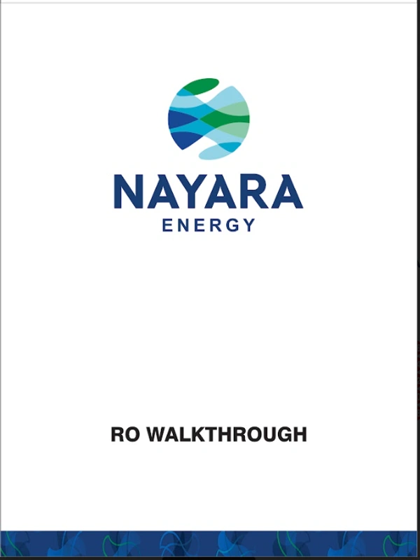 Nayara RO Walk Through Book