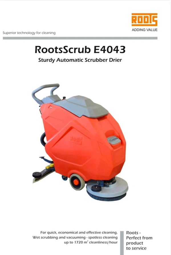 Roots Multiclean Ltd Roots Scrubber Driver R 4043