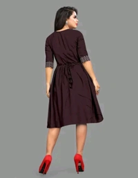 Womsn Frock Girl Cloth Cotton Froq western dress for women
Name: western dress for women
Fabric: Viscose Rayon
Sleeve Length: Three-Quarter Sleeves
Pattern: Embroidered
Net Quantity (N): 1
Sizes:
S, M, L, XL, XXL
A good quality dress for women. It will give them a classy and comfort look.This is designed as per the latest trends to keep you in sync with high fashion - Xl